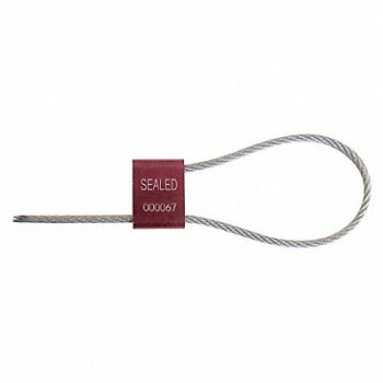 TYDENBROOKS FS 50 Cable Seals Red PK200, 4WKL8