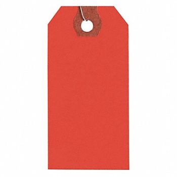 GRAINGER APPROVED Blank Shipping Tag Paper Colored PK1000, 4WKZ7