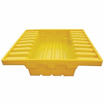 ULTRATECH Rack Containment Sump 4 Drum, 4WLT7