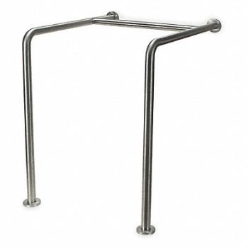 GRAINGER APPROVED Safety Rail/Bar SS Satin 30 in L, 4WMH4