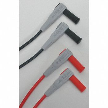 GRAINGER APPROVED Modular Silicone Test Leads 52 PR, 4WRA7