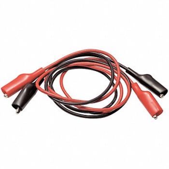GRAINGER APPROVED Patch Cord Kit Alligator Clip 40 In, 4WRF5