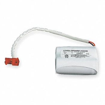 LITHONIA LIGHTING Battery 6V 168hr 4 1/8in Slip On, 4WT21