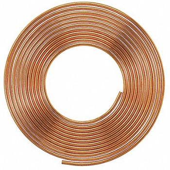 STREAMLINE Type L Copper Tubing 1/4 ID 3/8 OD 20 ft, 4WTE4