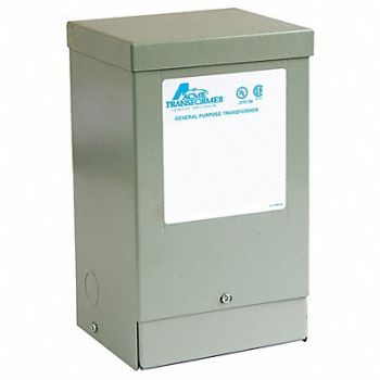 ACME ELECTRIC Transformer 500VA 240VAC 480VAC, 4WUA3