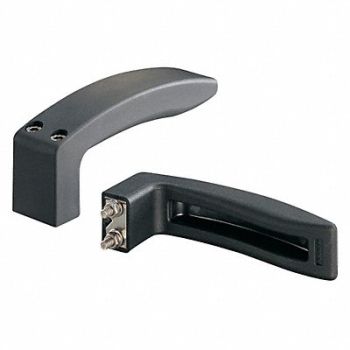 ROHDE Pull Handle Threaded Studs Powder Coated, 4WXP7