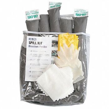 OIL-DRI Transportation Spill Kit 25 Piece, 4WXR7