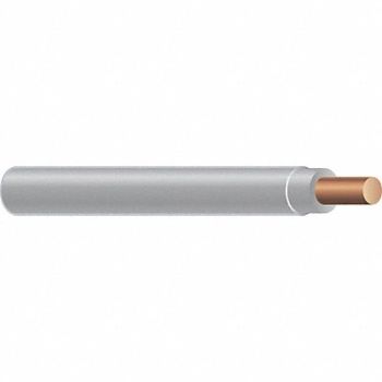 SOUTHWIRE Building Wire 12AWG THHN Sld Gry 2500ft, 4WYX9