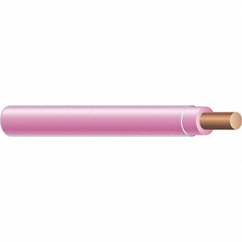 SOUTHWIRE Building Wire 12AWG THHN Sld Pnk 2500ft, 4WYY1