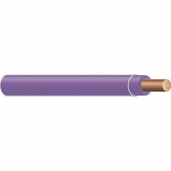 SOUTHWIRE Building Wire 10AWG THHN Sld Pur 2500ft, 4WZC3