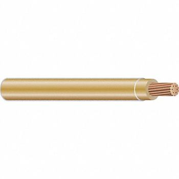 SOUTHWIRE Building Wire 14AWG THHN Str Tan 500ft, 4WZD1