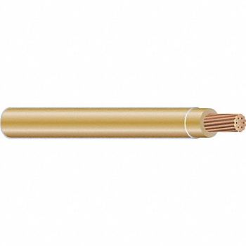 SOUTHWIRE Building Wire 14AWG THHN Str Tan 2500ft, 4WZE4