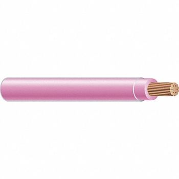 SOUTHWIRE Building Wire 12AWG THHN Str Pnk 500ft, 4WZE9
