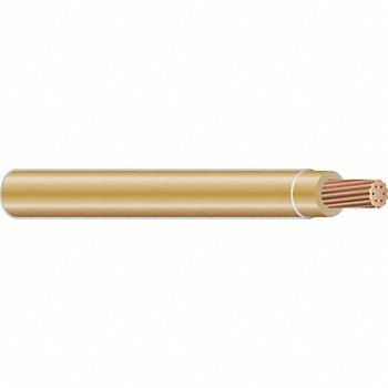 SOUTHWIRE Building Wire 12AWG THHN Str Tan 500ft, 4WZF2