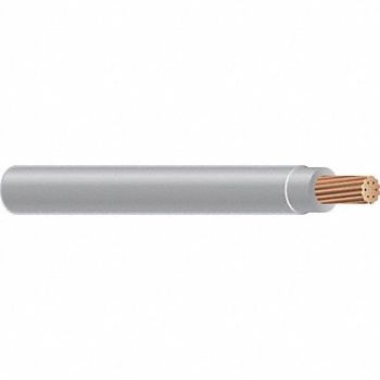 SOUTHWIRE Building Wire 8AWG THHN Str Gry 500ft, 4WZL3