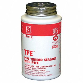 ANTI-SEIZE TECHNOLOGY Pipe Thread Sealant 9.60 fl oz Off-White, 4X222