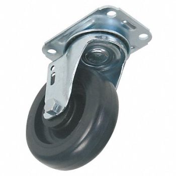 GRAINGER APPROVED Standard Plate Caster Swivel 220 lb., 4X695