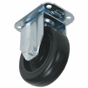 GRAINGER APPROVED Standard Plate Caster Rigid 175 lb., 4X696