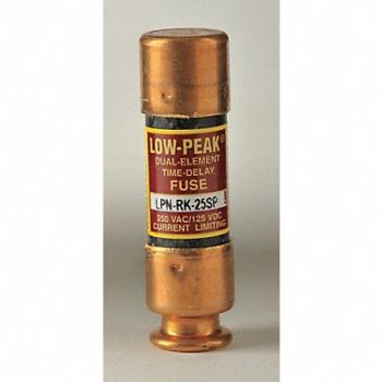 BUSSMANN Fuse Class RK1 25A LPN-RK-SP Series, 4XF55