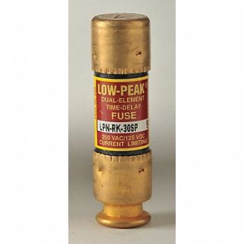 BUSSMANN Fuse Class RK1 30A LPN-RK-SP Series, 4XF56