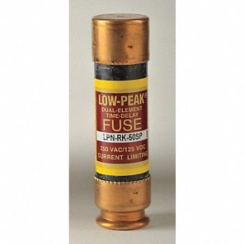 BUSSMANN Fuse Class RK1 50A LPN-RK-SP Series, 4XF57