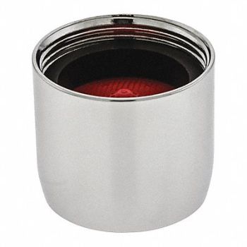 NEOPERL Aerated Outlet Brass 3/4 in - 27 Chrome, 4XGH2