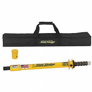 SLIDE SLEDGE Slide Hammer w/Pin Driver 14Lb 30In, 4XGU8