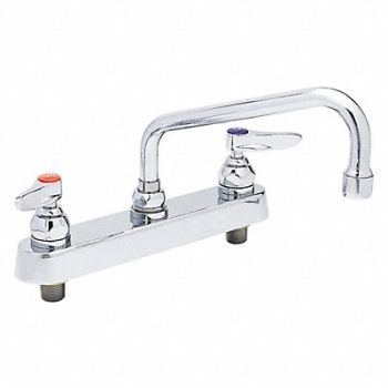Low Arc Chrome T S Brass 2.2gpm, 4XKK1