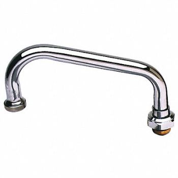 Spout Brass Fits T S Brass, 4XKP6