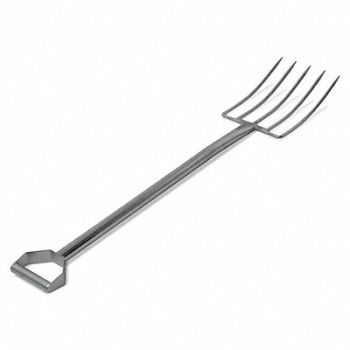 SANI-LAV Stainless Steel Fork 5 Tines 12 In, 4XKY5