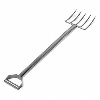 SANI-LAV Stainless Steel Fork 5 Tines 8 1/2 In, 4XKY6