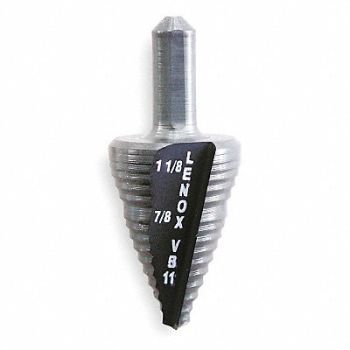 LENOX Step Cone Drill 7/8in to 1.125in HSS, 4XL28