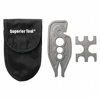 SUPERIOR TOOL Pex Crimp Tool Manual 3/8 1/2 and 3/4In, 4XLF3