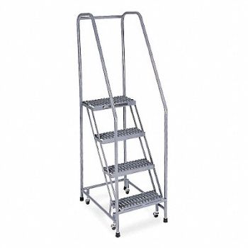 COTTERMAN Rolling Ldr Welded Hndrl Platfm 40In H, 5FYP9