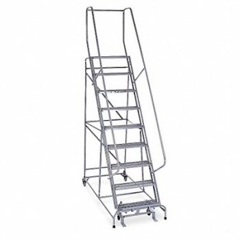 COTTERMAN Rollng Ldr Assmbld Hndrl Platfm 90 In H, 1TGW5