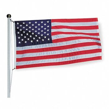 NYLGLO US Flag 6x10 Ft Nylon, 4XM79