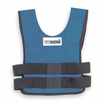 BULLARD FR Cooling Vest Blue 2 to 4 hr M/L, 4XR29
