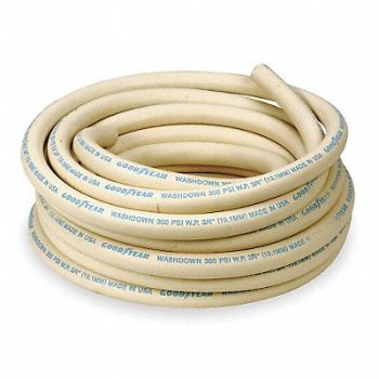 CONTINENTAL Washdown Hose 1 ID x 50 ft., 4XR43