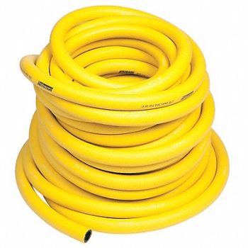 SPEEDAIRE Air Hose 1/2 ID x 500 ft L Yellow, 10A251