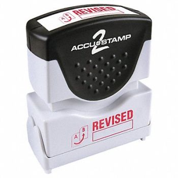 ACCUSTAMP 2 D3768 Message Stamp Revised with Box, 4XRH2
