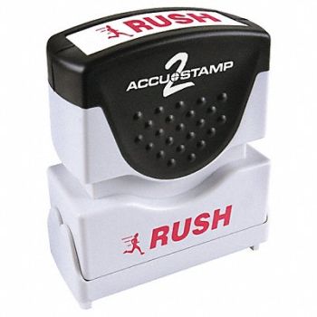 ACCUSTAMP 2 D3768 Message Stamp Rush, 4XRH5