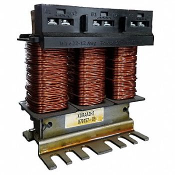 KDR-LINE REACTORS Input Line Reactor Open Low Z 3 hp 12 A, 4XRL3
