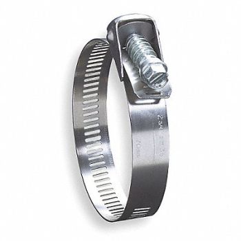 GRAINGER APPROVED Worm Gear Hose Clamp 9/16 W 2 ID PK10, 4XZ76
