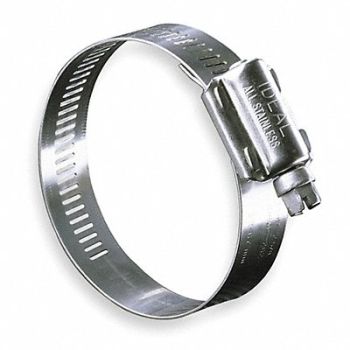 GRAINGER APPROVED Worm Gear Hose Clamp 5/8 W 6 ID PK5, 4XZ81