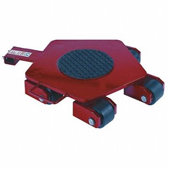 GKS-PERFEKT Rotating Machine Dolly 8800 lb Steel, 4YCR9