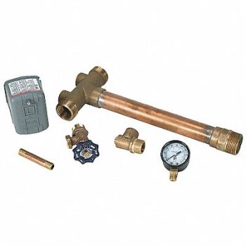CAMPBELL Well Water Tank Installation Kit Brass, 4YFD4