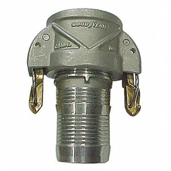 CONTINENTAL Cam and Groove Coupling 4 Aluminum, 4YGC8