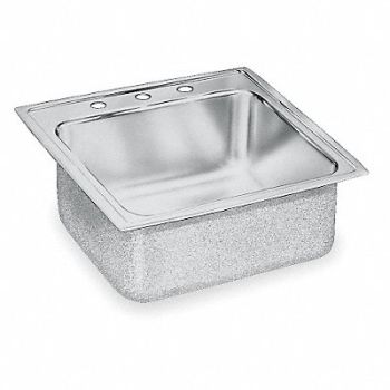 Elkay Laund Sink Rect 16inx13-1/2inx10in, 4YJ90