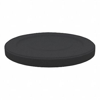 TOUGH GUY Cobra Can Lid FG Black 35-55 Gal, 4YKL5
