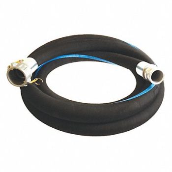 CONTINENTAL Water Hose 4 ID x 50 ft Black, 55CH24